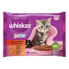 Whiskas Junior klasszikus tasakos eledel válogatás, 4x85g Whiskas Junior klasszikus tasakos eledel válogatás, 4x85g