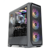 Zalman ház Midi ATX N5 MF  fekete rgb