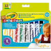 Crayola Mini Kids Kimosható tompa hegyű filctoll, 12 db Crayola Mini Kids Kimosható tompa hegyű filctoll, 12 db