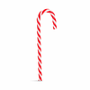 Karácsonyi cukorbot 15,2 cm piros/fehér
