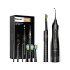 FairyWill FW-5020E + FW-E11 Szónikus fogkefe szájzuhannyal, fekete FairyWill FW-5020E + FW-E11 Szónikus fogkefe szájzuhannyal, fekete