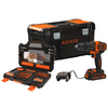 BLACK + DECKER BDCHD18S1KA-QW 18V akkus ütvefúró-csavarozó