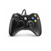 Vezetékes kontroller Xbox360/PC, fekete