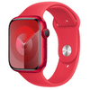 Apple Watch Series 9 GPS + Cellular, 45mm, piros alumíniumtok, piros sportszíj, M/L (MRYG3QH/A)