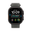 Apple Watch Ultra 4, Fekete titán tok, Áttetsző fekete óceán szíj (MJAY4QH/A)