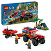 LEGO® City 4x4 vatrogasno vozilo sa spasilačkim čamcem (60412) LEGO® City 4x4 vatrogasno vozilo sa spasilačkim čamcem (60412)
