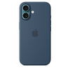 iPhone 16 Silic. Case with MagS. - Denim