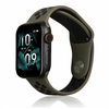 Gigapack Apple Watch Series Szilikon pótszíj, barna/fekete (141142) Gigapack Apple Watch Series Szilikon pótszíj, barna/fekete (141142)