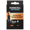 Duracell Optimum AAA elem, 4 db Duracell Optimum AAA elem, 4 db