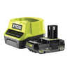 Ryobi RC18120-120C 18V 2Ah Akkumulátor és töltő szett