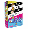 Vízálló cica, pizza, taco, gida, sajt (BLU34870)