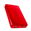 SBS PowerBank 10000mAh, 2USB-A/C piros