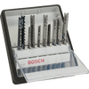 Bosch Robust Line Fa/fém szúrófűrészlap-készlet, 10 db (2607010542) Bosch Robust Line Fa/fém szúrófűrészlap-készlet, 10 db (2607010542)