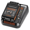 BLACK + DECKER BDC2A20-QW 2A gyorstöltő + 18 V 2Ah akkumulátor
