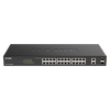 D-Link DGS-1100-26MPV2/E 24x1000Mbps (24xPOE) + 2xGigabit SFP Switch