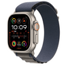 Apple Watch Ultra 2 GPS + Cellular, 49 mm titántok, kék alpesi pánt, S (MREK3CM/A)