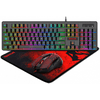 Redragon S107 HU Gamer billentyűzet+egér+egérpad szett Redragon S107 HU Gamer billentyűzet+egér+egérpad szett