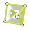 Geomag Foszforeszkáló mágneses építőjáték, 22 db (20GMG00334) Geomag Foszforeszkáló mágneses építőjáték, 22 db (20GMG00334)