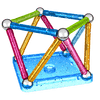 Geomag Glitter Csillogós mágneses építőjáték, 30 db (20GMG00531) Geomag Glitter Csillogós mágneses építőjáték, 30 db (20GMG00531)
