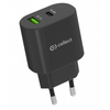 Cellect 20W USB-A/USB-C Hálózati gyorstöltő adapter (MTCB-PD20WNE-BK)