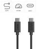 Hama USB Type-C 60W Adatkábel, 1.2 m (86446)