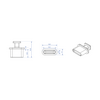 Delock 64013 USB Type-C Porvédő fogantyúval, 10 db Delock 64013 USB Type-C Porvédő fogantyúval, 10 db