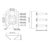 Dahua PFA150-V2 Oszlop rögzítő adapter Dahua PFA150-V2 Oszlop rögzítő adapter