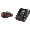 BLACK + DECKER BDC2A20-QW 2A gyorstöltő + 18 V 2Ah akkumulátor BLACK + DECKER BDC2A20-QW 2A gyorstöltő + 18 V 2Ah akkumulátor