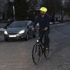 Hama 95639 Kerékpársisak esővédő huzat, neon sárga