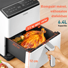 DualBlaze Airfryer, 6.4L, fehér