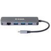 D-Link DUB-2334 5-in-1 USB-C HUB