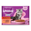 Whiskas Junior klasszikus tasakos eledel válogatás, 4x85g Whiskas Junior klasszikus tasakos eledel válogatás, 4x85g