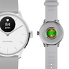 Withings ScanWatch Light Okosóra, 37mm, ezüst tok, szürke szíj Withings ScanWatch Light Okosóra, 37mm, ezüst tok, szürke szíj