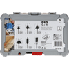 Bosch Él- és profilmaróbetét készlet, 6 db (2607017468) Bosch Él- és profilmaróbetét készlet, 6 db (2607017468)