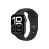 Apple Watch Series 10 GPS 46 mm kozmoszfekete alumíniumtok, fekete sportszíj, S/M (MWWP3QH/A) Apple Watch Series 10 GPS 46 mm kozmoszfekete alumíniumtok, fekete sportszíj, S/M (MWWP3QH/A)