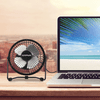 AMICO USB padlóventilátor,fekete