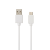 CB103W PURE USB A-C 1m kábel 2.1A, fehér