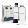 SodaStream Jet Black&White 1L-es palack, 2 db SodaStream Jet Black&White 1L-es palack, 2 db