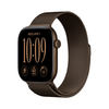 Apple Watch Series 12 GPS, 46 mm sötét bronz alumínum tok, sötét bronz milánói szíj, S/M (MKD74MP/A)