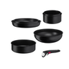 Tefal Ingenio Black Stone L3998702 7 db-os edényszett Tefal Ingenio Black Stone L3998702 7 db-os edényszett