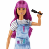 Barbie karrier baba Lila hajú fodrász