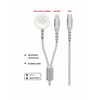 Swissten 2in1 Vezeték nélküli töltő, Apple Watch & lightning kábel, USB-C (22065503) Swissten 2in1 Vezeték nélküli töltő, Apple Watch & lightning kábel, USB-C (22065503)