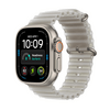 Apple Watch Ultra 4, Natúr titán tok, Áttetsző szürke óceán szíj (MJAD4QH/A) Apple Watch Ultra 4, Natúr titán tok, Áttetsző szürke óceán szíj (MJAD4QH/A)