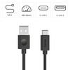 Hama USB-A/Type-C 60W Adatkábel, 1.2 m (86447)