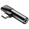 Baseus L41 USB-C – USB-C/3,5 mm jack audió és táp adapter (CATL41-01)