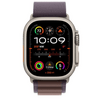 Apple Watch Ultra 2 GPS + Cellular, 49 mm titántok, indigó alpesi pánt, S (MRER3CM/A)