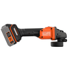 BLACK + DECKER BCG6L8F1S-QW 18V akkus sarokcsiszoló BLACK + DECKER BCG6L8F1S-QW 18V akkus sarokcsiszoló