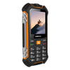 HAMMER Boost Mobiltelefon, fekete/narancs HAMMER Boost Mobiltelefon, fekete/narancs