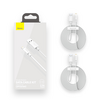 Baseus Simple Wisdom USB-A – iPhone kábel, 2 db (TZCALZJ-02)
