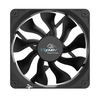 Akasa Viper Black PC Ventilátor, 12 cm (AK-FN065)